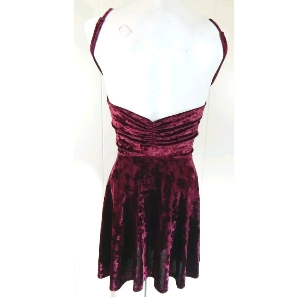 Blue Life Parde Velvet Mini Dress - Picture 4 of 4